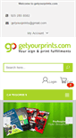 Mobile Screenshot of getyourprints.com
